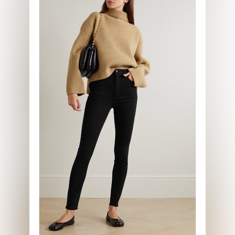 Citizens of Humanity Chrissy high-rise skinny jeans | Black | 27